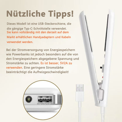 🔥Letzter Tag des Ausverkaufs 🔥85 % Rabatt|| DualGlam Mini Dual-Funktions-Lockenstab
