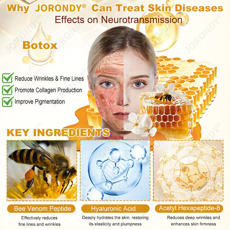 𝐎𝐅𝐅𝐈𝐂𝐈𝐀𝐋 𝐒𝐓𝐎𝐑𝐄!🐝 JORONDY® Bee Venom Senile Purpura Cream: The FDA-Registered Skincare Solution for Age-Related Skin Frailness.