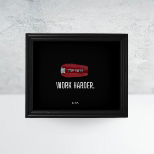 🔥Last Day Sale! 80% OFF!🔥||Work Harder - Ferrari