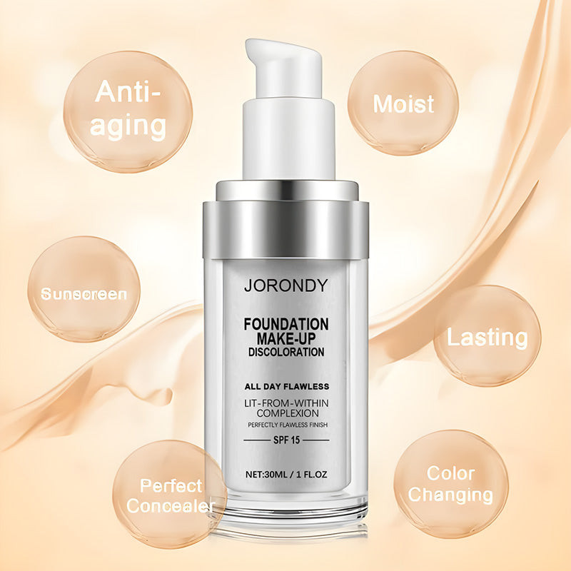JORONDY Colour Changing Mature Skin Foundation-Last Day Sale-85% OFF🔥Buy 1 Get 3 Free🔥