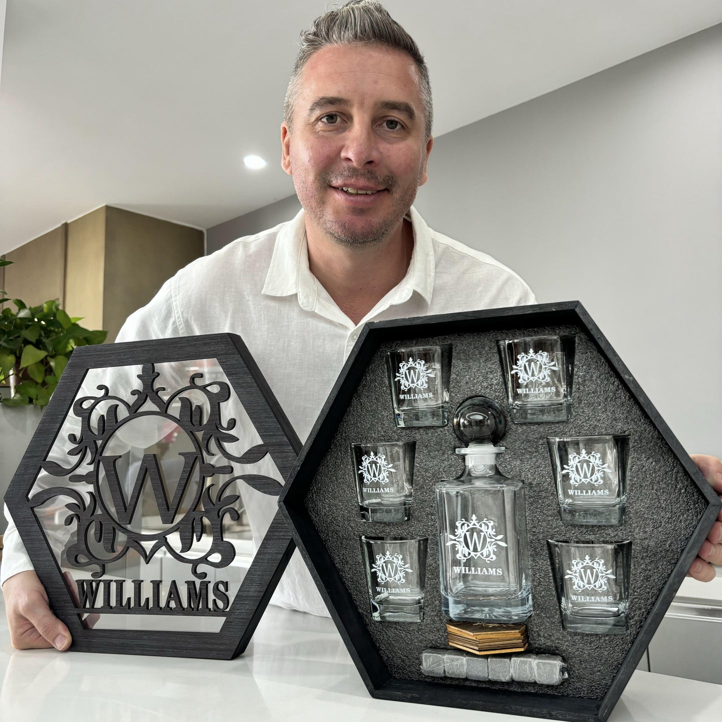 🔥Last Day Sale! 80% OFF!🔥||Whiskey Decanter Set. Personalized Whiskey Gift. Christmas Gift. Bourbon Whiskey. For Whiskey Lovers