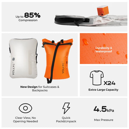 🔥Last Day Sale! 80% OFF!🔥||VOLLYC X FLEXTAIL EZY SET - Crush Space with 85% Compression