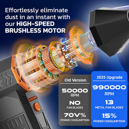 🔥Last Day Sale！80% OFF!🔥2025 Upgrade FROSTBLAZER 5000W Thermal Snow Blower