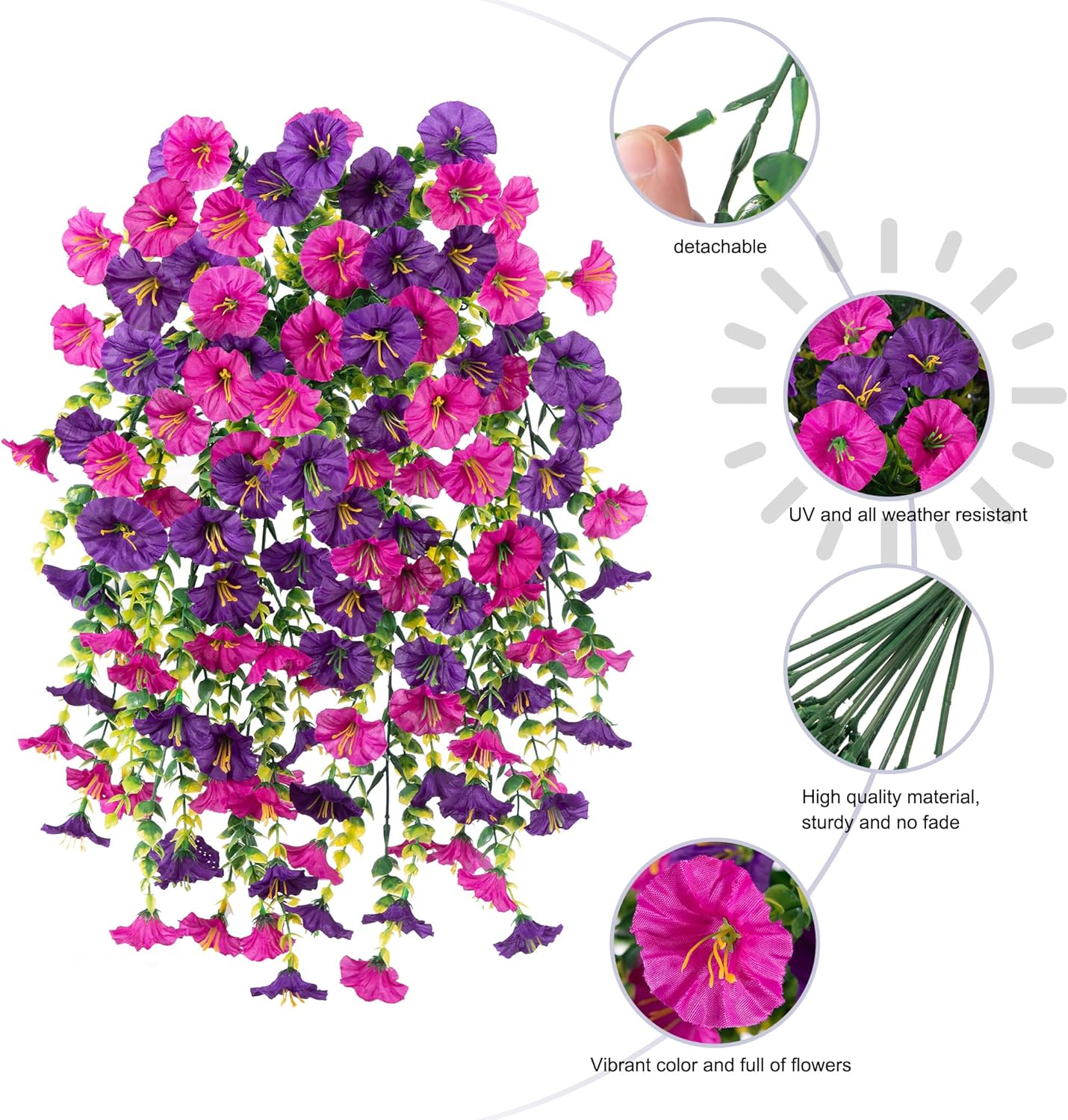 🔥Last Day Sale! 80% OFF!🔥||UV Resistant Fall Artificial Hanging Flowers