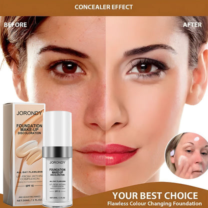 JORONDY Colour Changing Mature Skin Foundation-Last Day Sale-85% OFF🔥Buy 1 Get 3 Free🔥