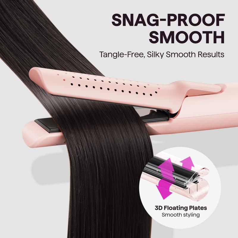 🔥Last Day Sale! 80% OFF!🔥||Wavytalk Cool Curl Airflow Styler, 2 in 1 Flat Iron and Curling Iron