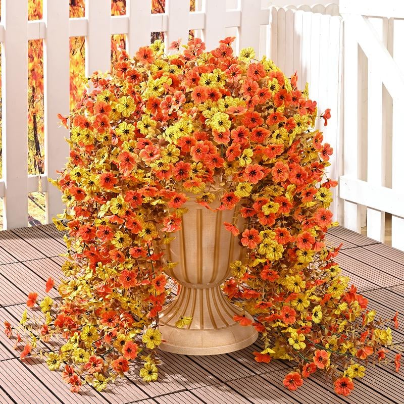 🔥Last Day Sale! 80% OFF!🔥||UV Resistant Fall Artificial Hanging Flowers