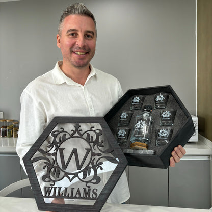 🔥Last Day Sale! 80% OFF!🔥||Whiskey Decanter Set. Personalized Whiskey Gift. Christmas Gift. Bourbon Whiskey. For Whiskey Lovers