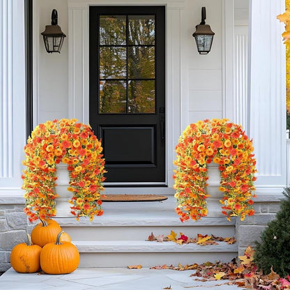 🔥Last Day Sale! 80% OFF!🔥||UV Resistant Fall Artificial Hanging Flowers