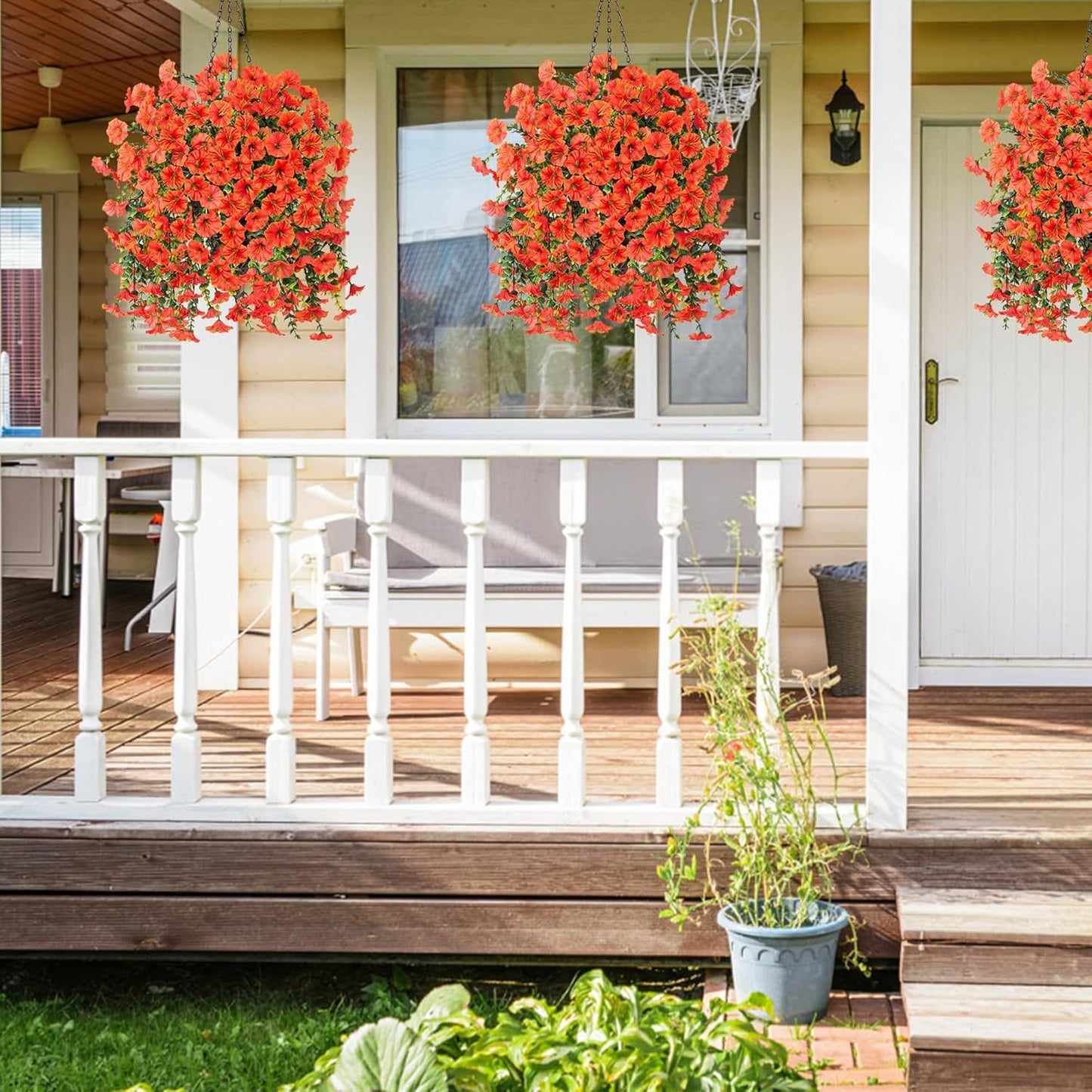 🔥Last Day Sale! 80% OFF!🔥||UV Resistant Fall Artificial Hanging Flowers