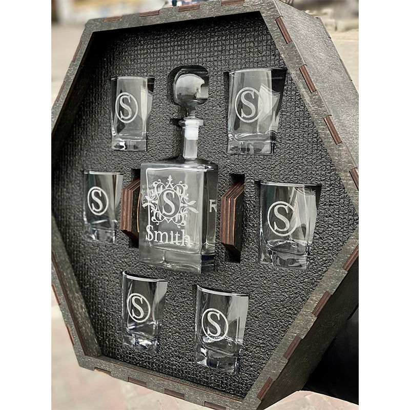 🔥Last Day Sale! 80% OFF!🔥||Whiskey Decanter Set. Personalized Whiskey Gift. Christmas Gift. Bourbon Whiskey. For Whiskey Lovers