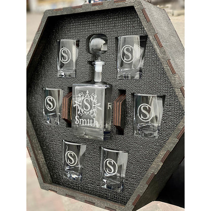 🔥Last Day Sale! 80% OFF!🔥||Whiskey Decanter Set. Personalized Whiskey Gift. Christmas Gift. Bourbon Whiskey. For Whiskey Lovers