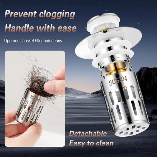🔥Last Day Sale! 80% OFF!🔥|| Universal Stainless Steel Drain Strainer (BUY 2 GET 1 FREE)