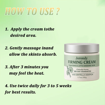 Jorondy® Firming Cream——Visibly Firms in Just 21 Days – Without Surgery or Irritation.