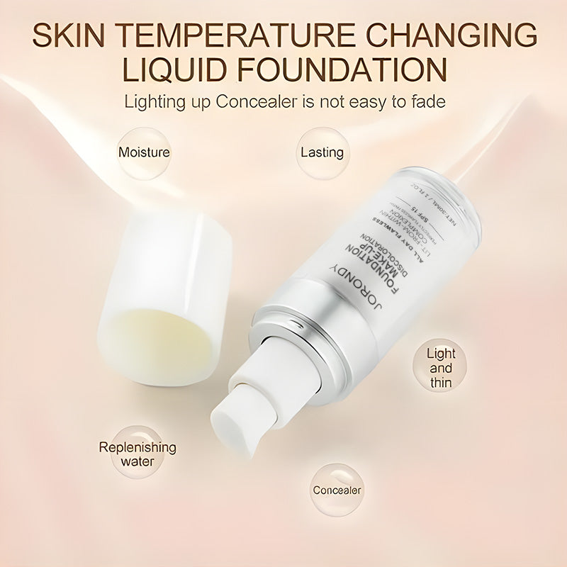 JORONDY Colour Changing Mature Skin Foundation-Last Day Sale-85% OFF🔥Buy 1 Get 3 Free🔥