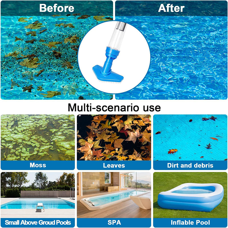 🔥Last Day Sale! 80% OFF!🔥||3 in 1 Cordless Rechargeable Pool Vacuum Cleaner