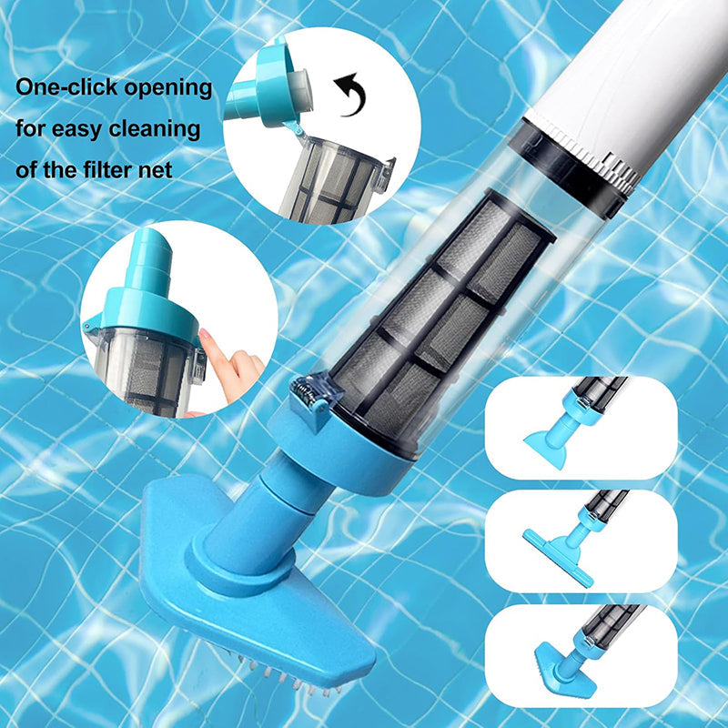 🔥Last Day Sale! 80% OFF!🔥||3 in 1 Cordless Rechargeable Pool Vacuum Cleaner