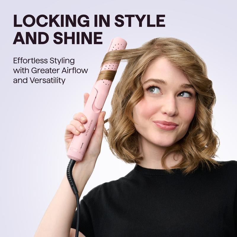🔥Last Day Sale! 80% OFF!🔥||Wavytalk Cool Curl Airflow Styler, 2 in 1 Flat Iron and Curling Iron