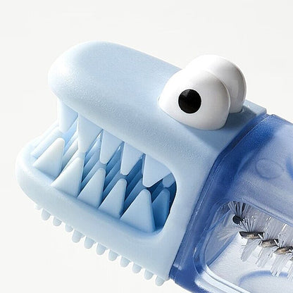 🔥Last Day Sale! 80% OFF!🔥||✨3-in-1 Crocodile Brush 🐊  Deep Cleaning for Narrow Cup Lids & Tableware Gaps 🧼