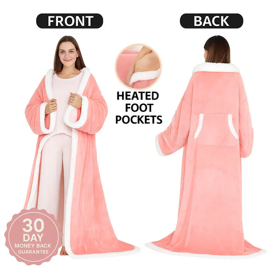 🔥Last Day Sale! 80% OFF!🔥||SnuggleWarm HeatHug Blanket